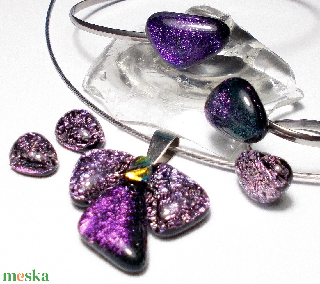 NEMESACÉL!  Orgona exkluzív ékszerszett - ékszer - ékszerszett - Meska.hu