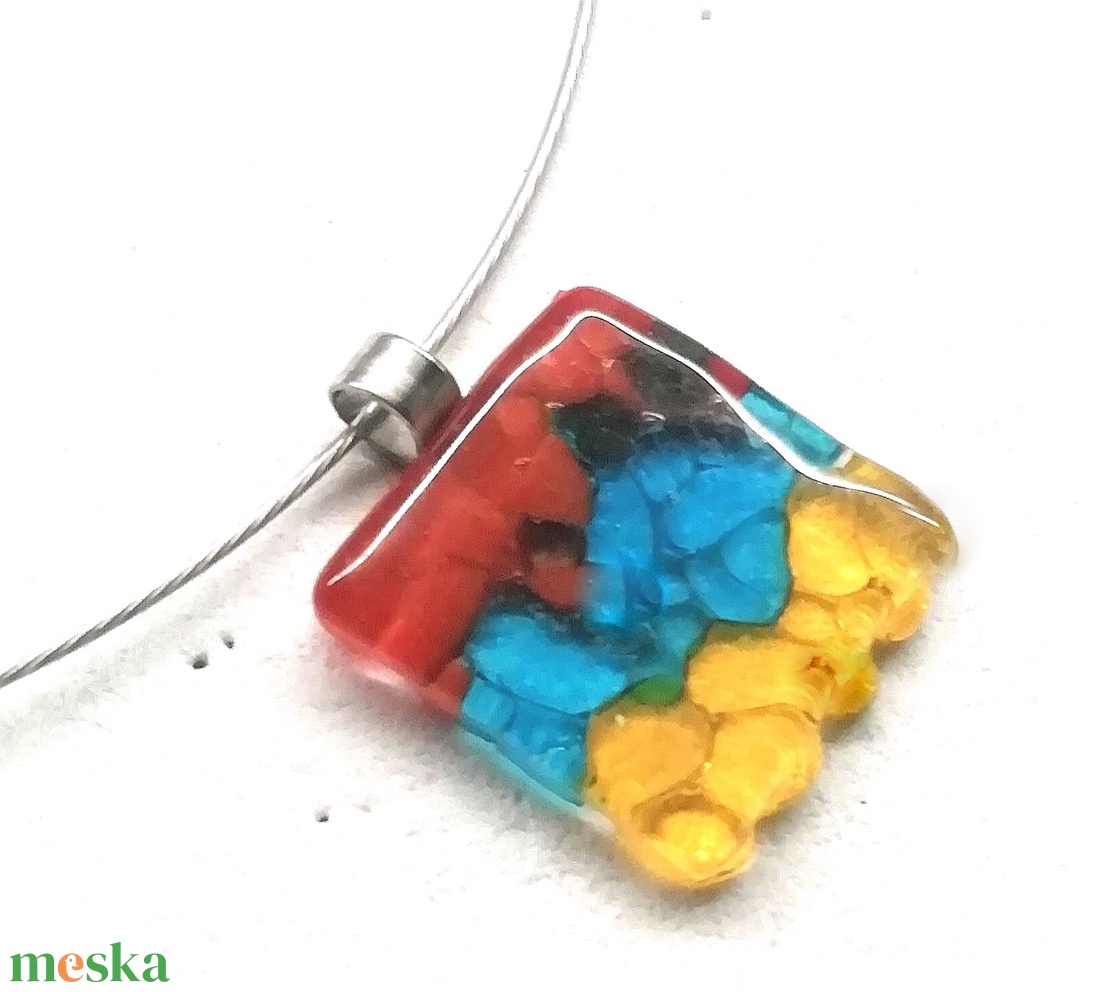 NEMESACÉL!  Színek fúziója ékszerszett.  - ékszer - ékszerszett - Meska.hu