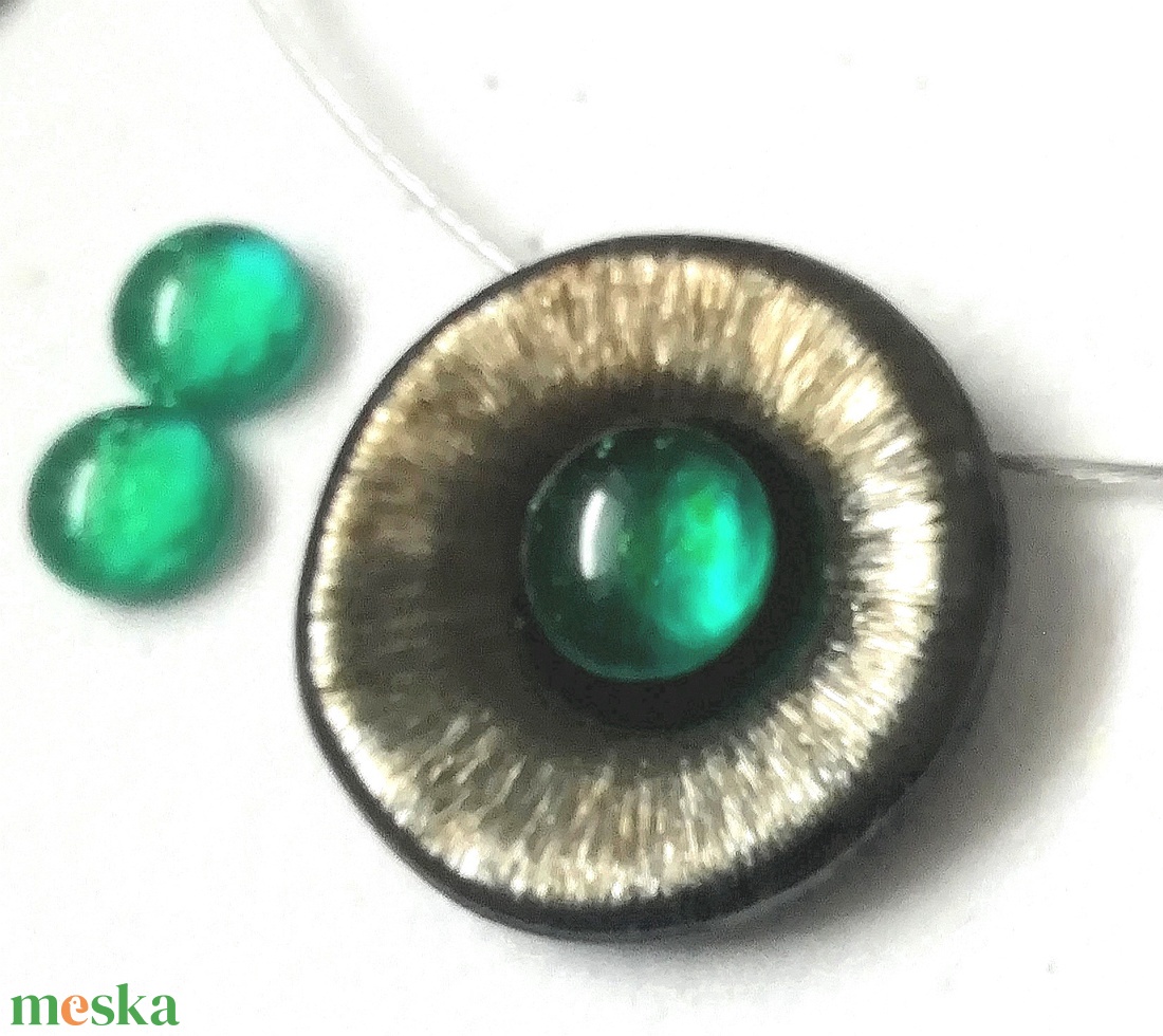  Gyöngykagyló dichroic ékszerszett , ajándék névnapra, születésnapra. - ékszer - ékszerszett - Meska.hu