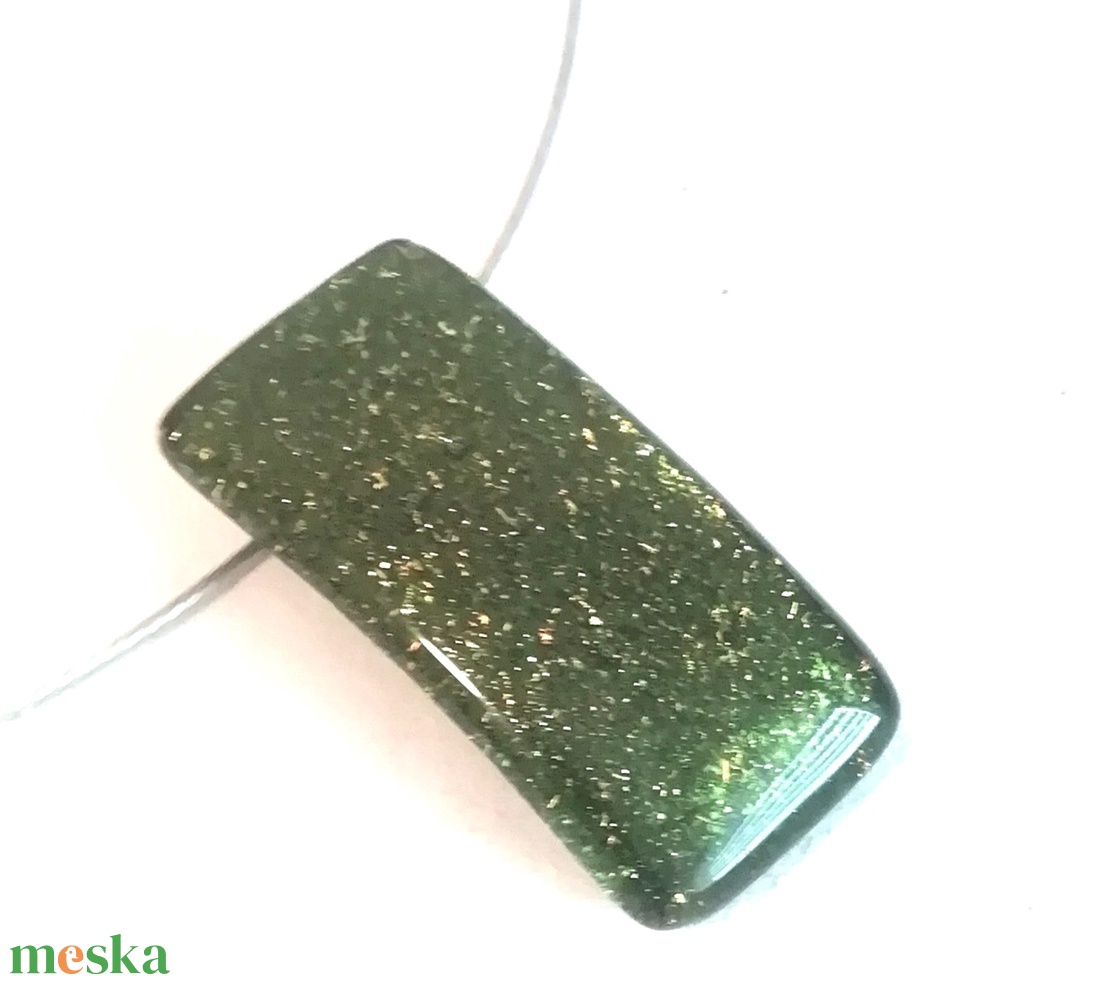 NEMESACÉL! Arany-moha aventurin nyaklánc.  - ékszer - nyaklánc - medálos nyaklánc - Meska.hu