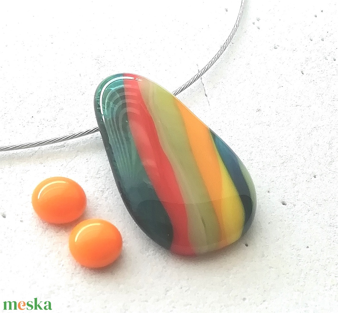 NEMESACÉL!  Színfúzió ékszerszett. - ékszer - ékszerszett - Meska.hu