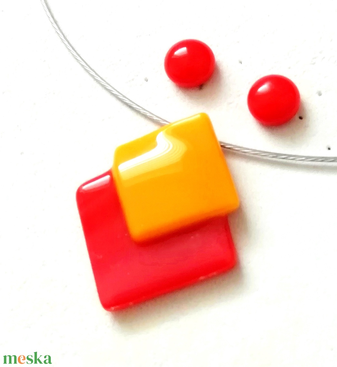 NEMESACÉL!  Napsugár ékszerszett, ajándék nőknek, lányoknak névnapra, születésnapra. - ékszer - ékszerszett - Meska.hu