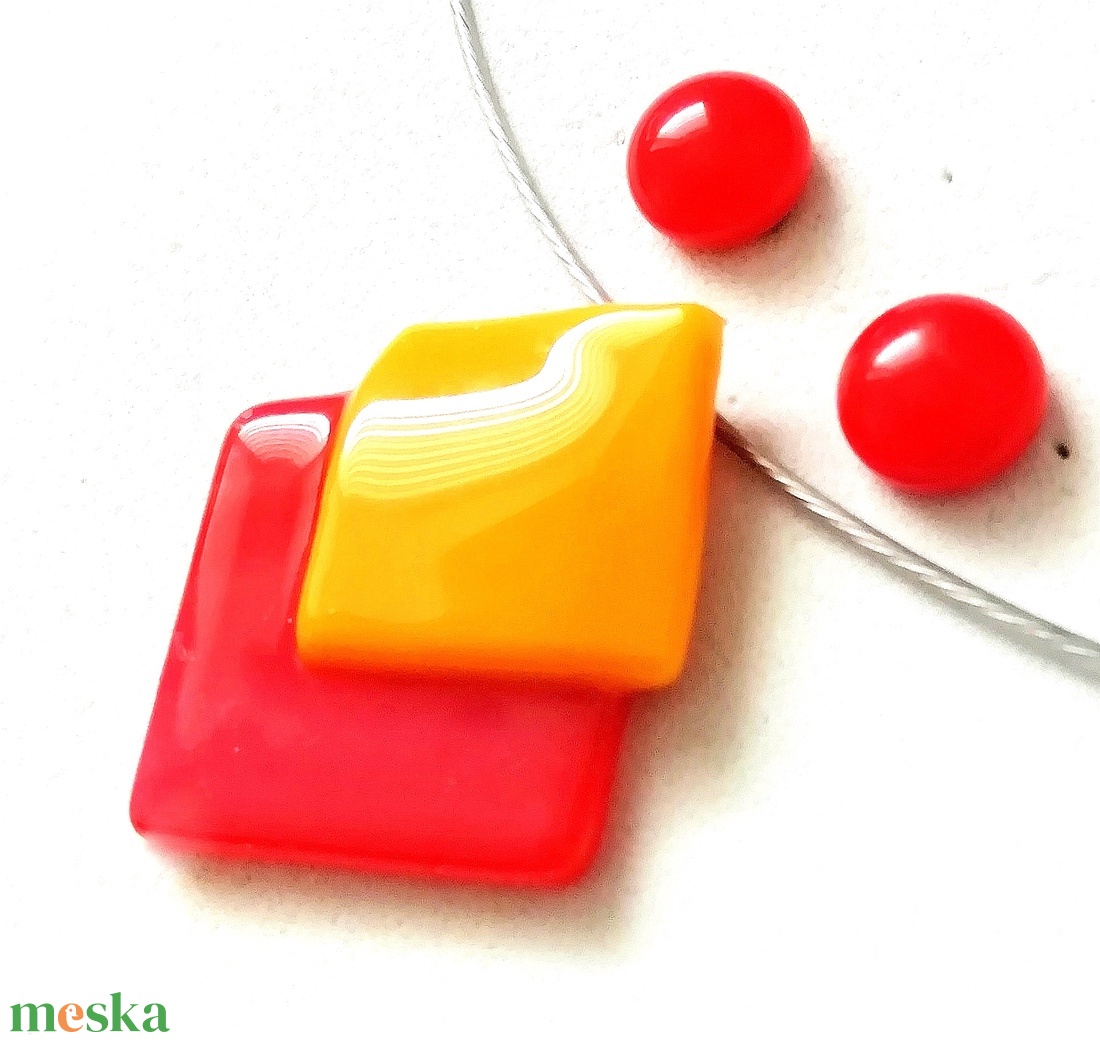 NEMESACÉL!  Napsugár ékszerszett, ajándék nőknek, lányoknak névnapra, születésnapra. - ékszer - ékszerszett - Meska.hu