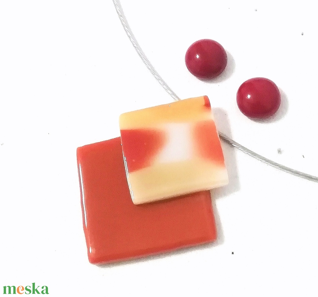 NEMESACÉL!  Terrakotta ékszerszett, ajándék nőknek, lányoknak névnapra, születésnapra. - ékszer - ékszerszett - Meska.hu