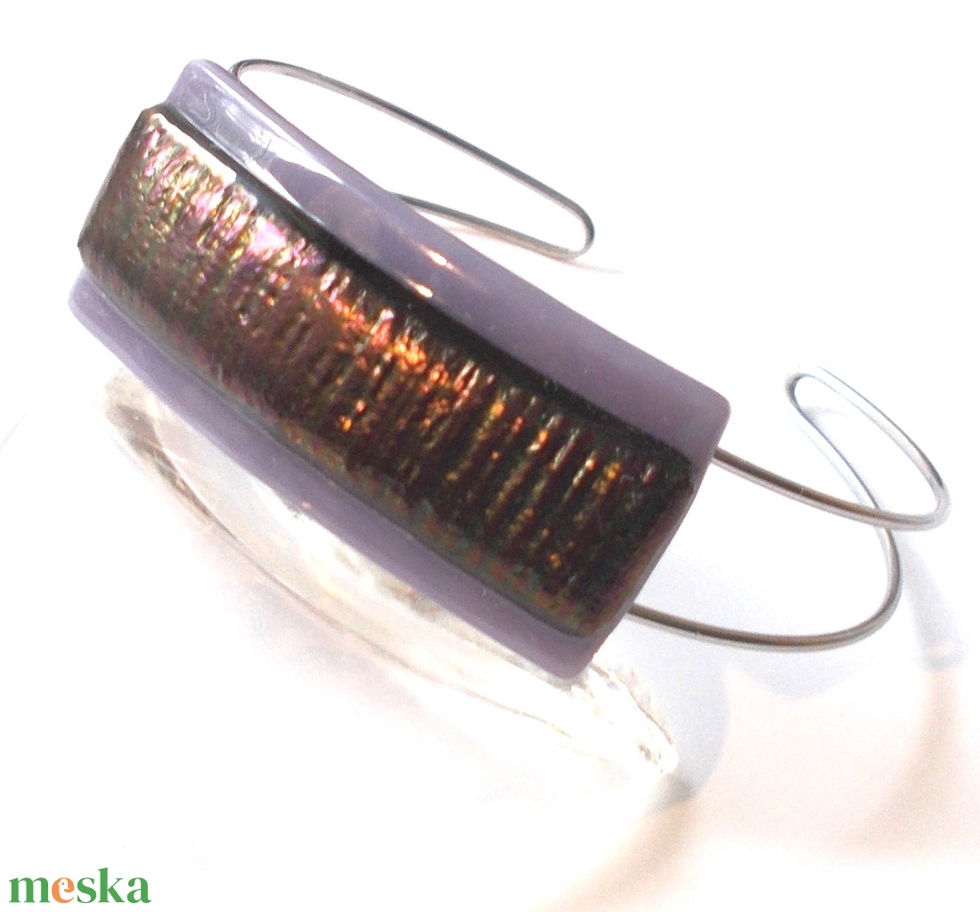 NEMESACÉL!  Bronzos levendula ékszerszett, ajándék névnapra, születésnapra. - ékszer - ékszerszett - Meska.hu