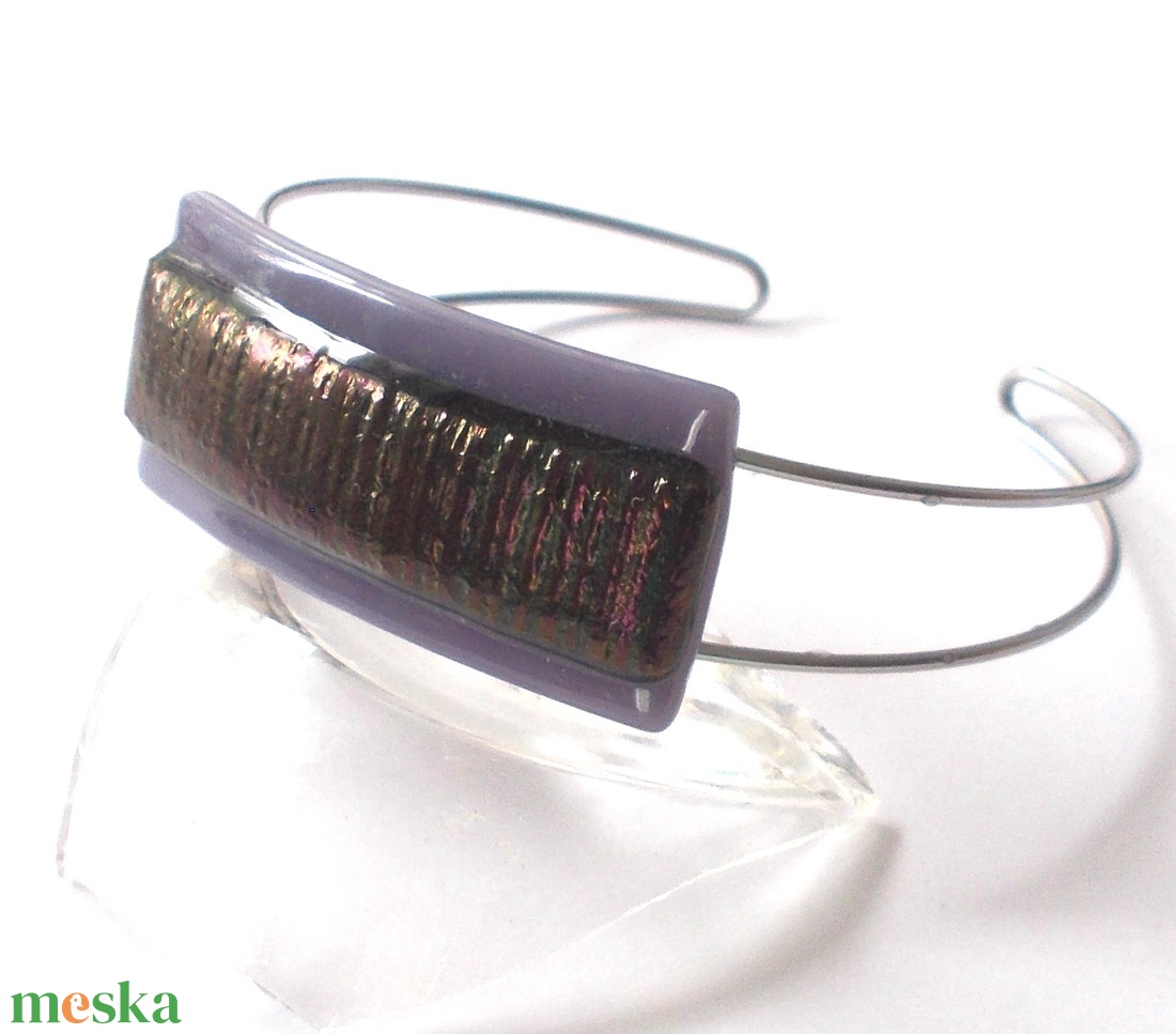 NEMESACÉL!  Bronzos levendula ékszerszett, ajándék névnapra, születésnapra. - ékszer - ékszerszett - Meska.hu