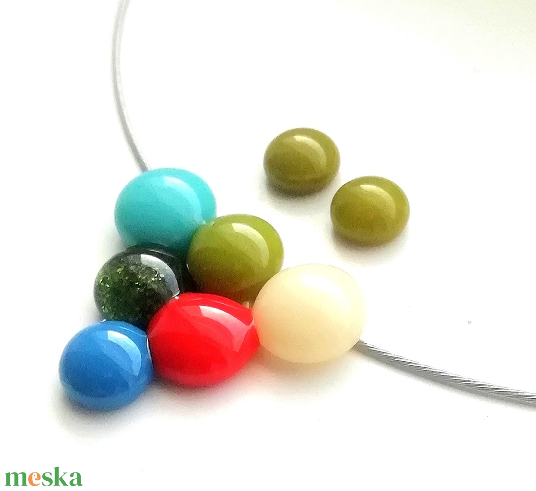 NEMESACÉL!  Színek fúziója ékszerszett.  - ékszer - ékszerszett - Meska.hu