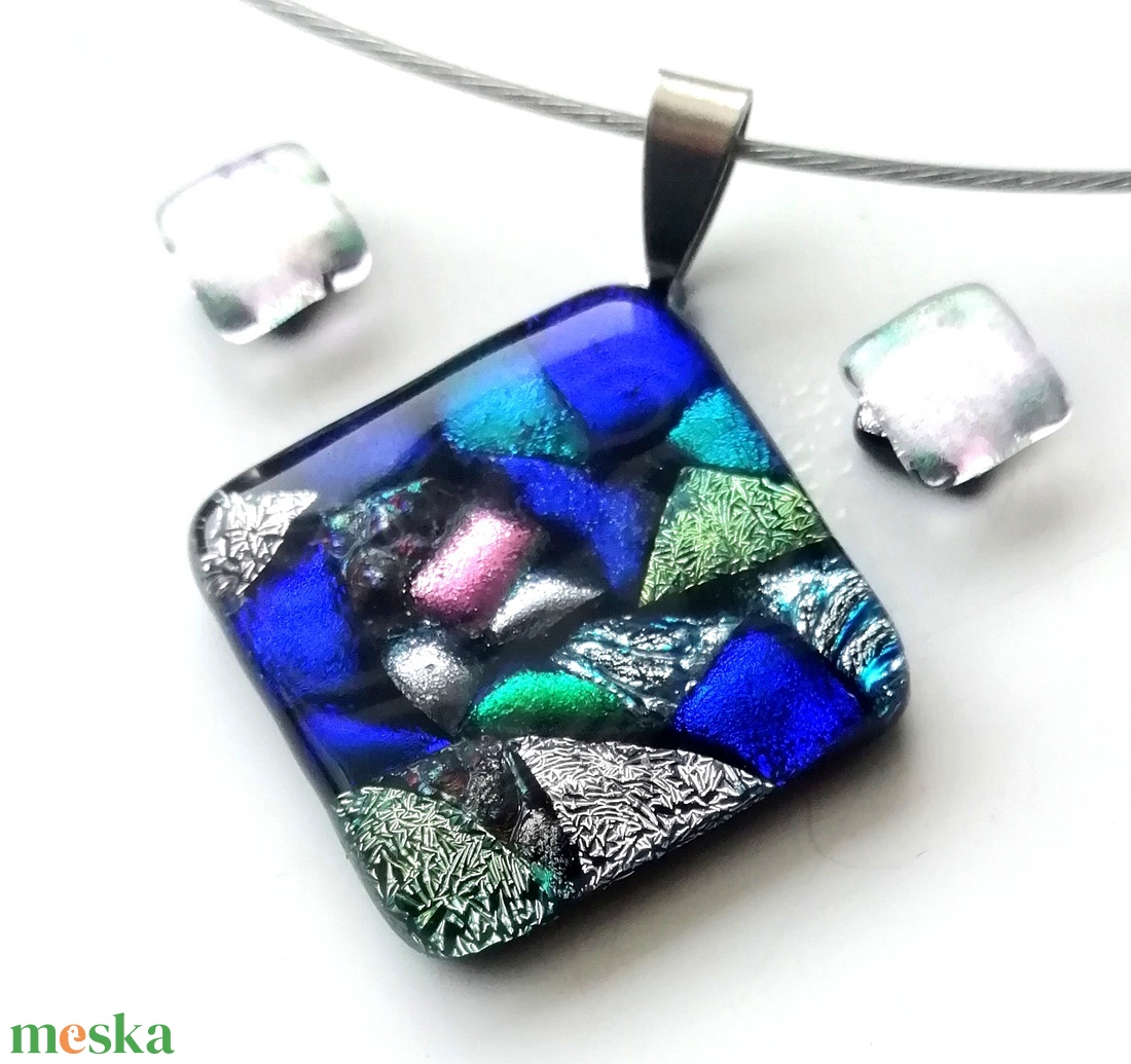 NEMESACÉL! Mozaik színek játéka ékszerszett. - ékszer - ékszerszett - Meska.hu