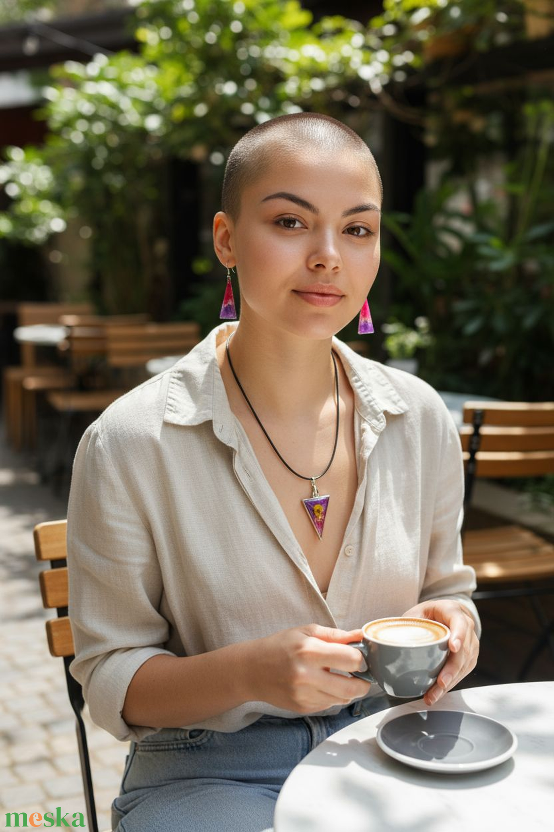 Hajnali Harmónia Rózsa és Lila Átmenetes Műgyanta Ékszerszett (Háromszög) - ékszer - ékszerszett - Meska.hu Hajnali Harmónia Rózsa és Lila Átmenetes Műgyanta Ékszerszett (Háromszög) - ékszer - ékszerszett - Meska.hu