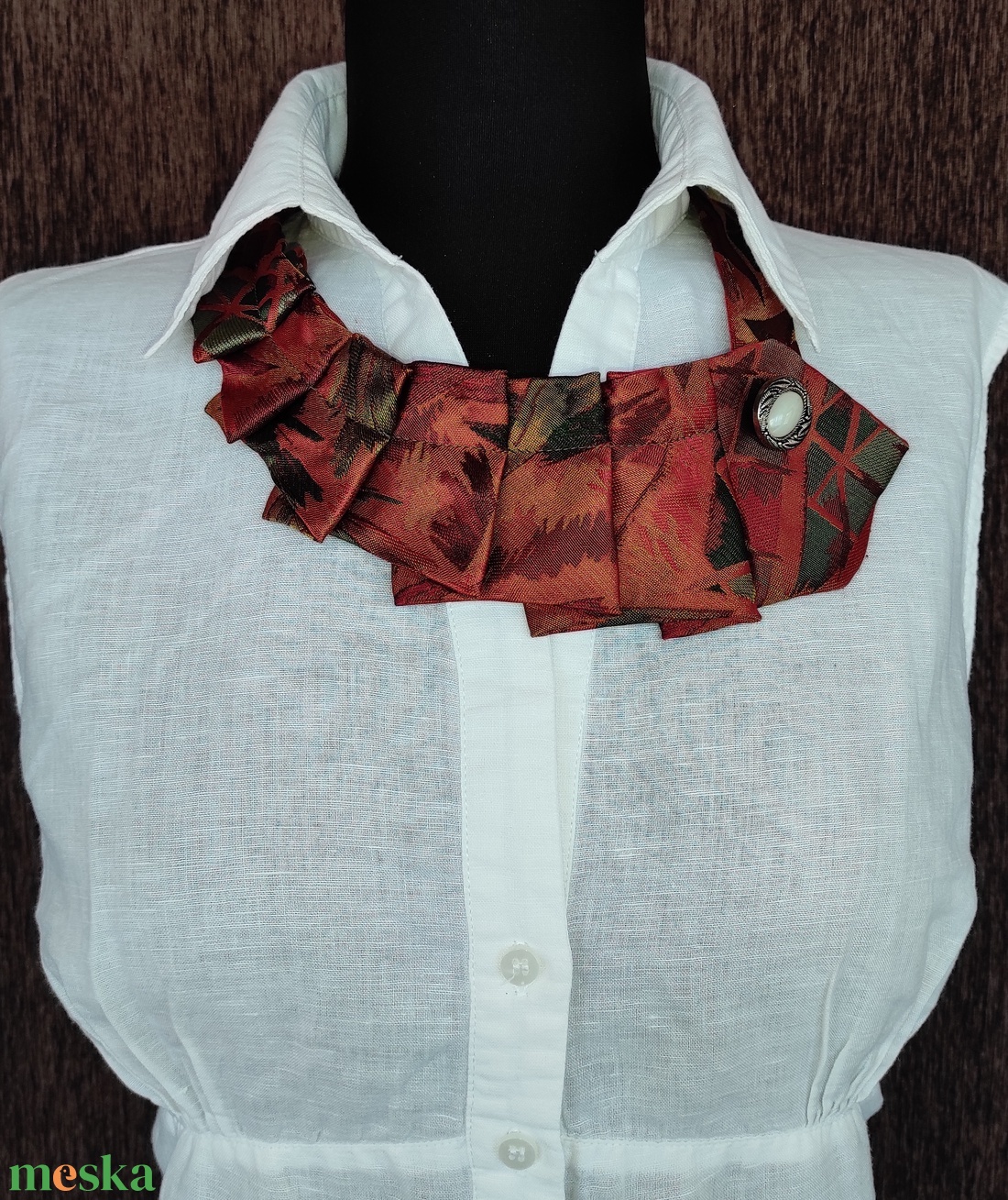 Nyakdísz  - ékszer - nyaklánc - nyakpánt, gallér - Meska.hu