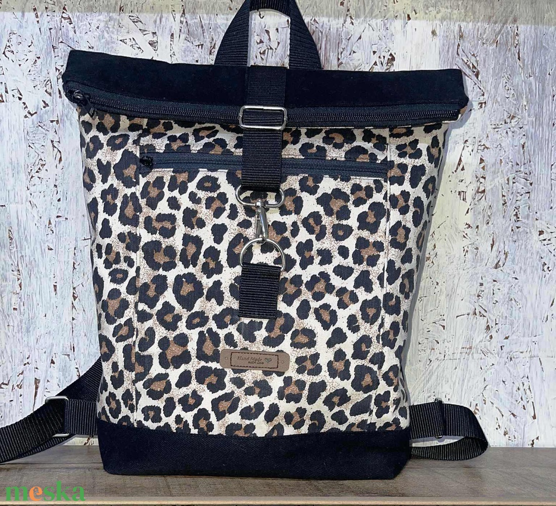 Roll top hátizsák - táska & tok - hátizsák - roll top hátizsák - Meska.hu