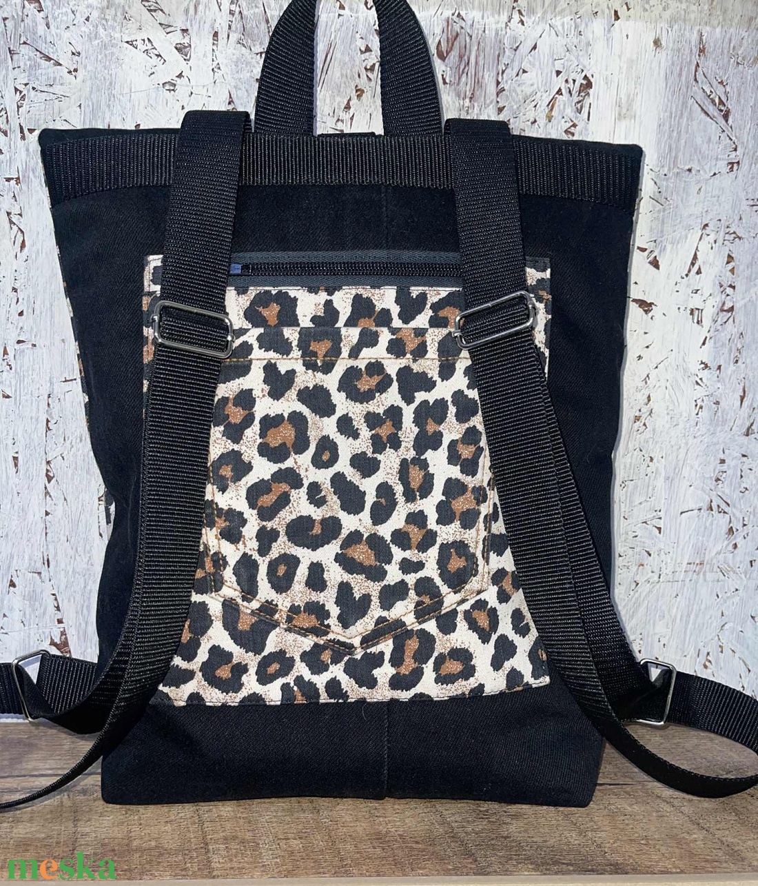 Roll top hátizsák - táska & tok - hátizsák - roll top hátizsák - Meska.hu