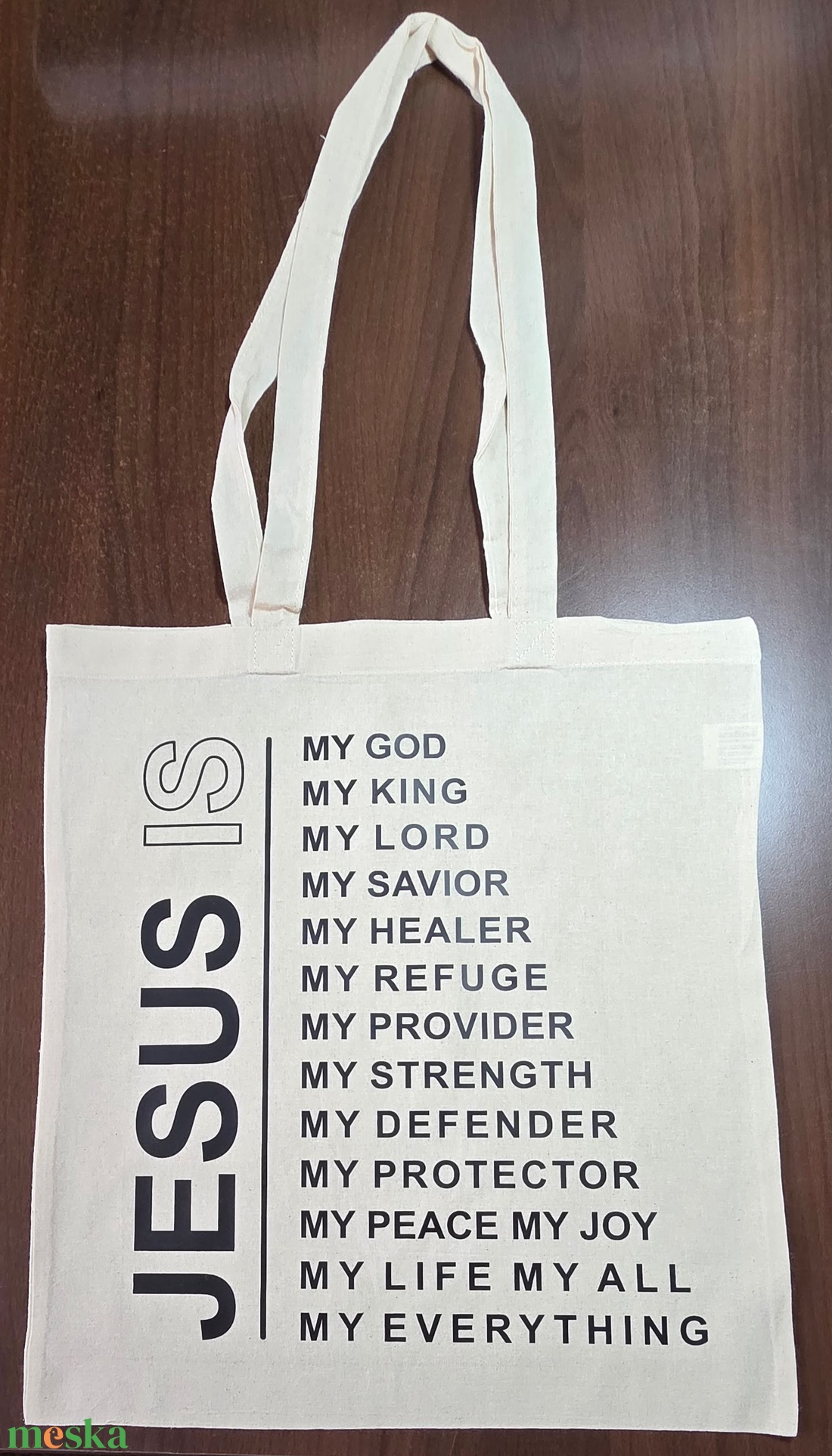 Hosszú fülű vászontáska - táska & tok - bevásárlás & shopper táska - shopper, textiltáska, szatyor - Meska.hu