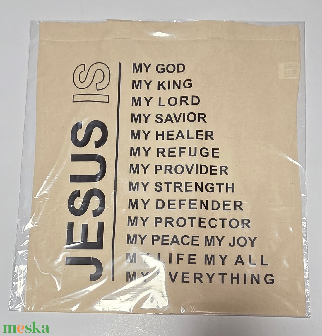 Hosszú fülű vászontáska - táska & tok - bevásárlás & shopper táska - shopper, textiltáska, szatyor - Meska.hu