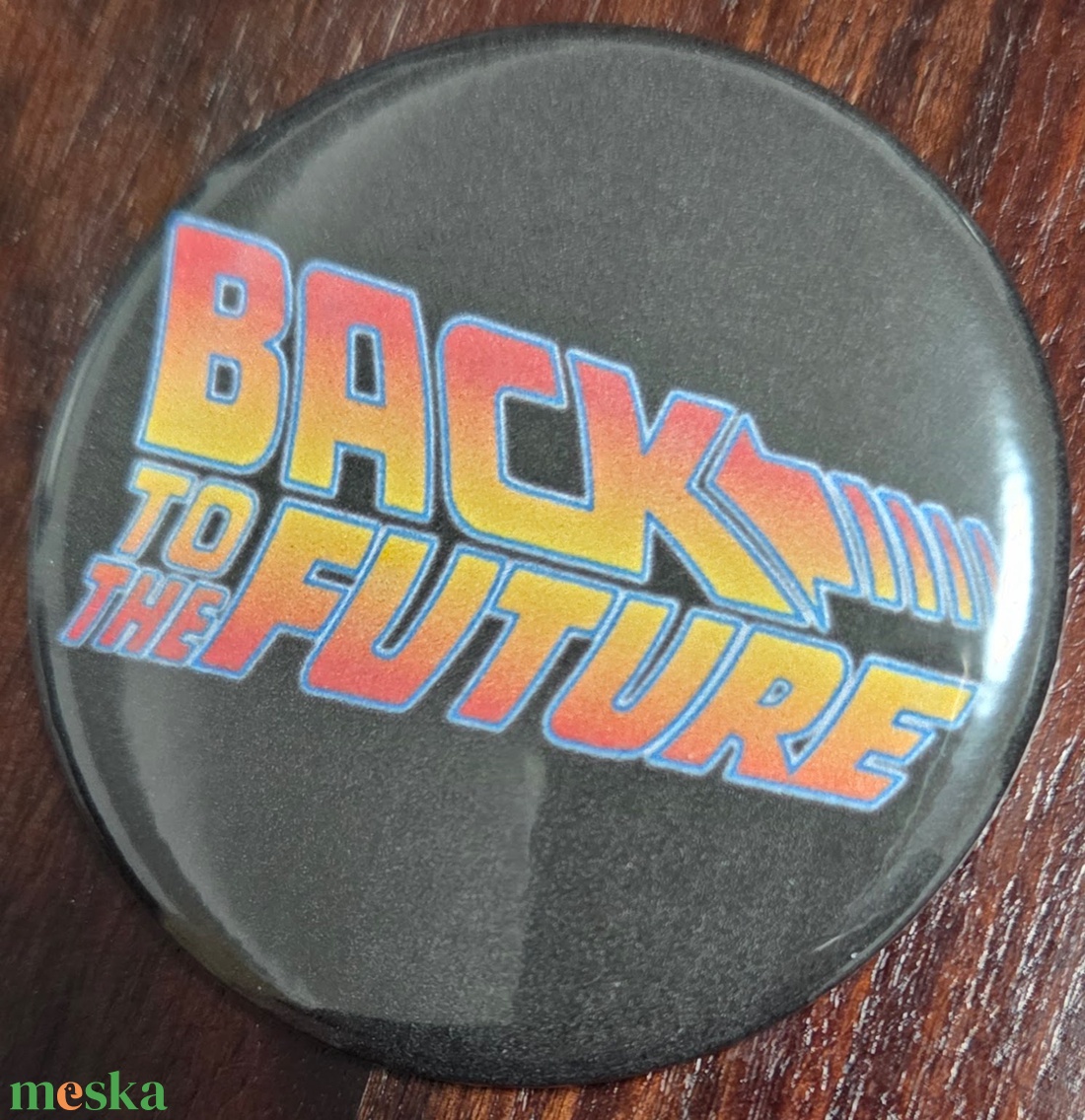 Időutazás a kabátodon! � Vissza a jövőbe kitűző szett (58 mm) - ékszer - kitűző és bross - Meska.hu