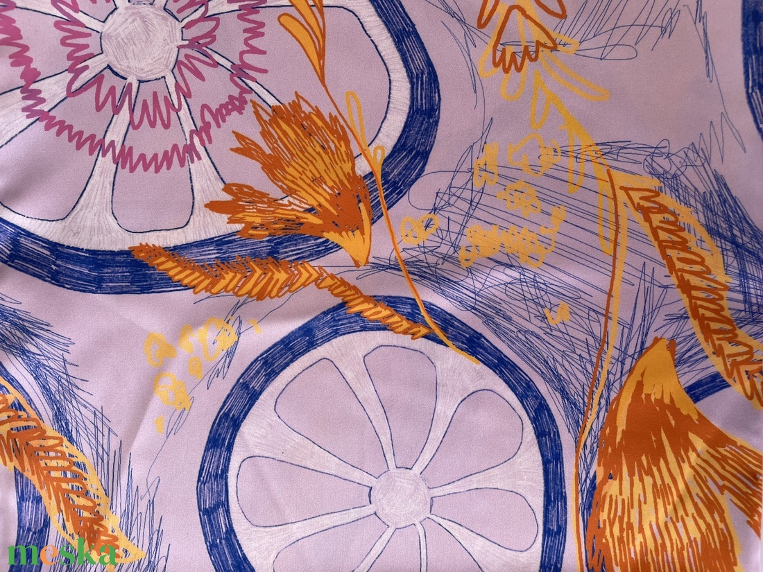 Virágos Kendő 3 - ruha & divat - sál, sapka, kendő - kendő - Meska.hu