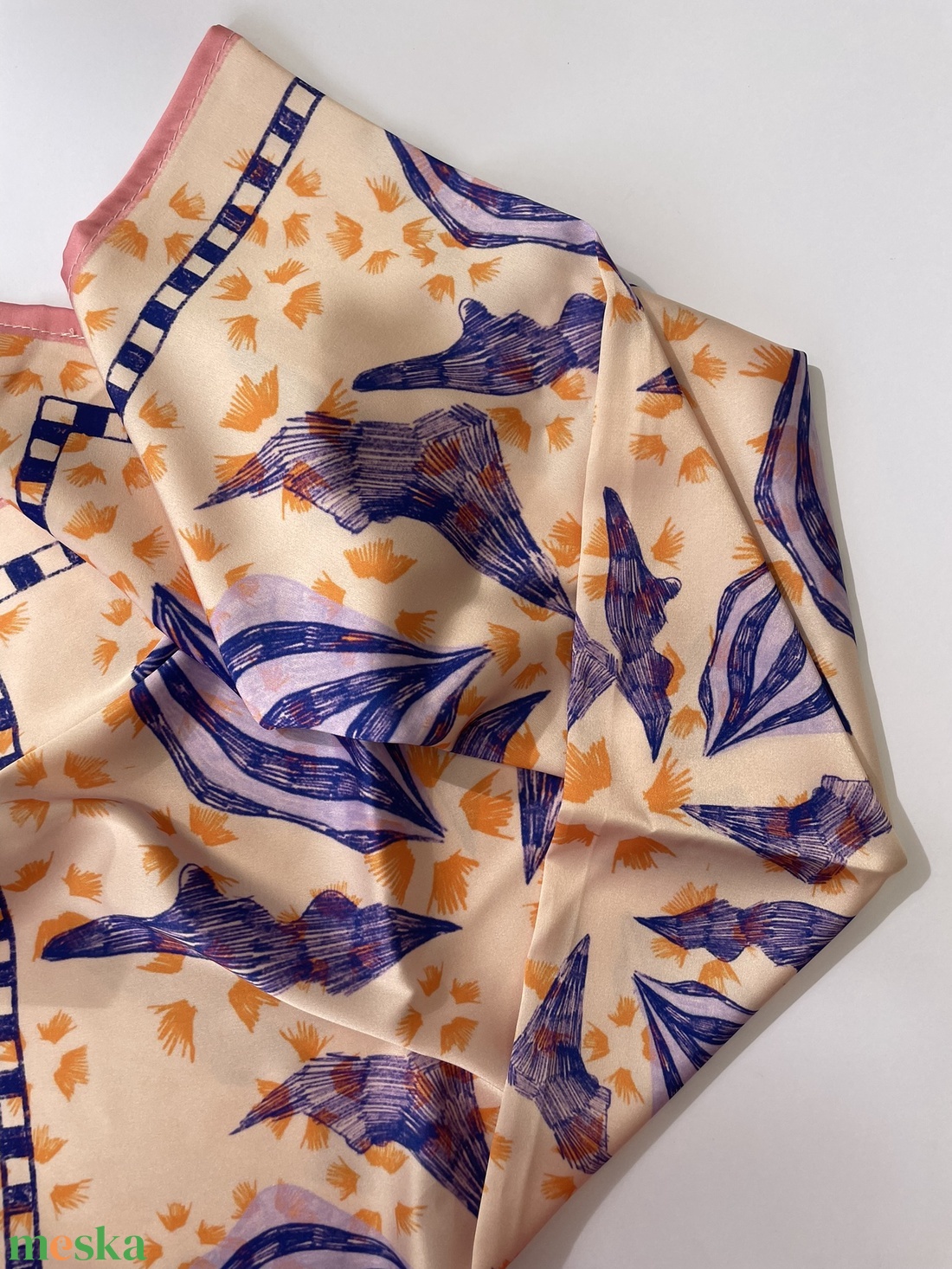 Virágos Kendő 4 - ruha & divat - sál, sapka, kendő - kendő - Meska.hu