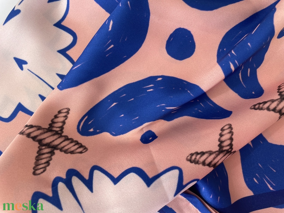 Virágos Kendő 5 - ruha & divat - sál, sapka, kendő - kendő - Meska.hu