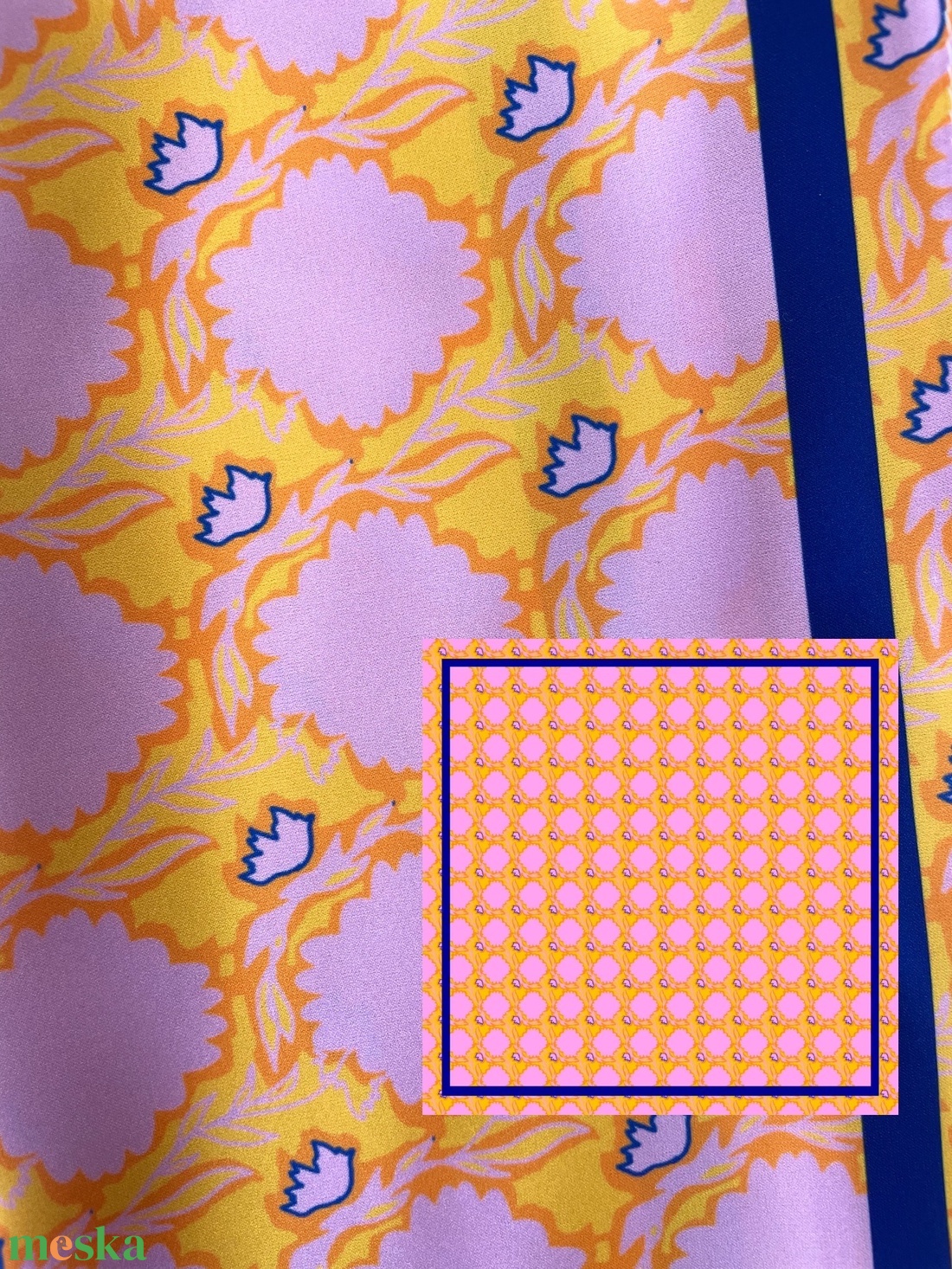 Virágos Kendő 6 - ruha & divat - sál, sapka, kendő - kendő - Meska.hu