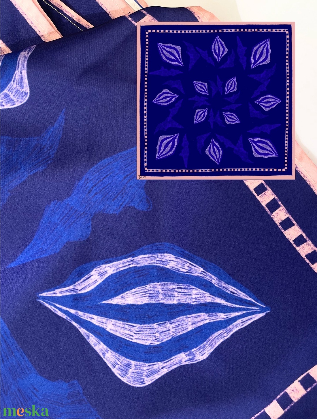 Virágos Kendő 7 - ruha & divat - sál, sapka, kendő - kendő - Meska.hu