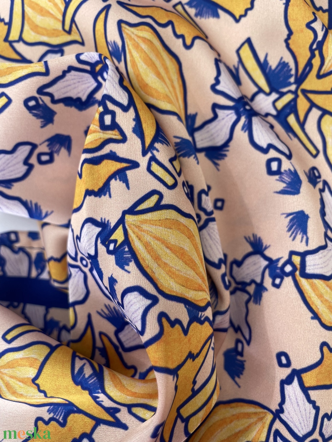 Virágos Kendő 8 - ruha & divat - sál, sapka, kendő - kendő - Meska.hu