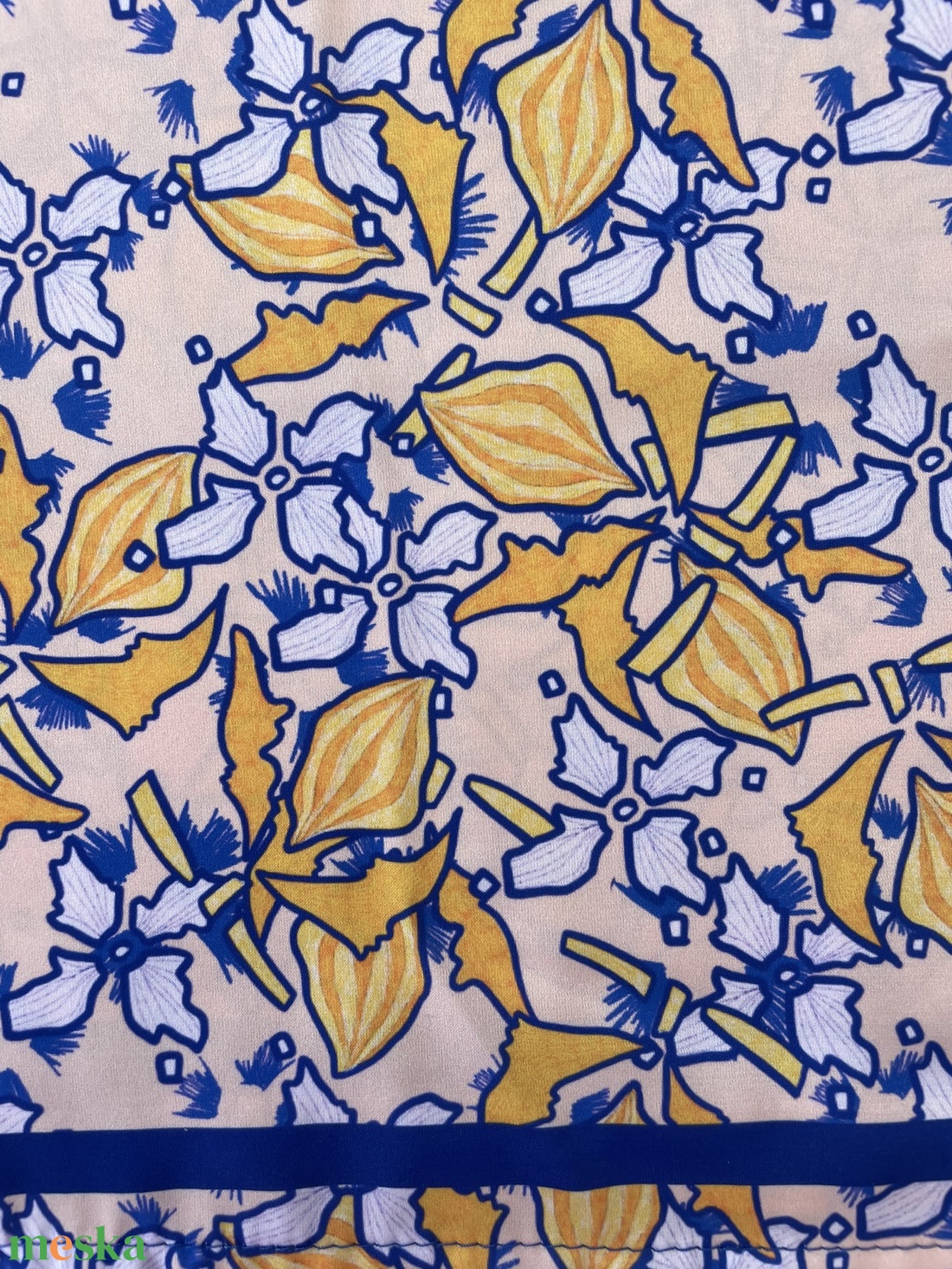 Virágos Kendő 8 - ruha & divat - sál, sapka, kendő - kendő - Meska.hu