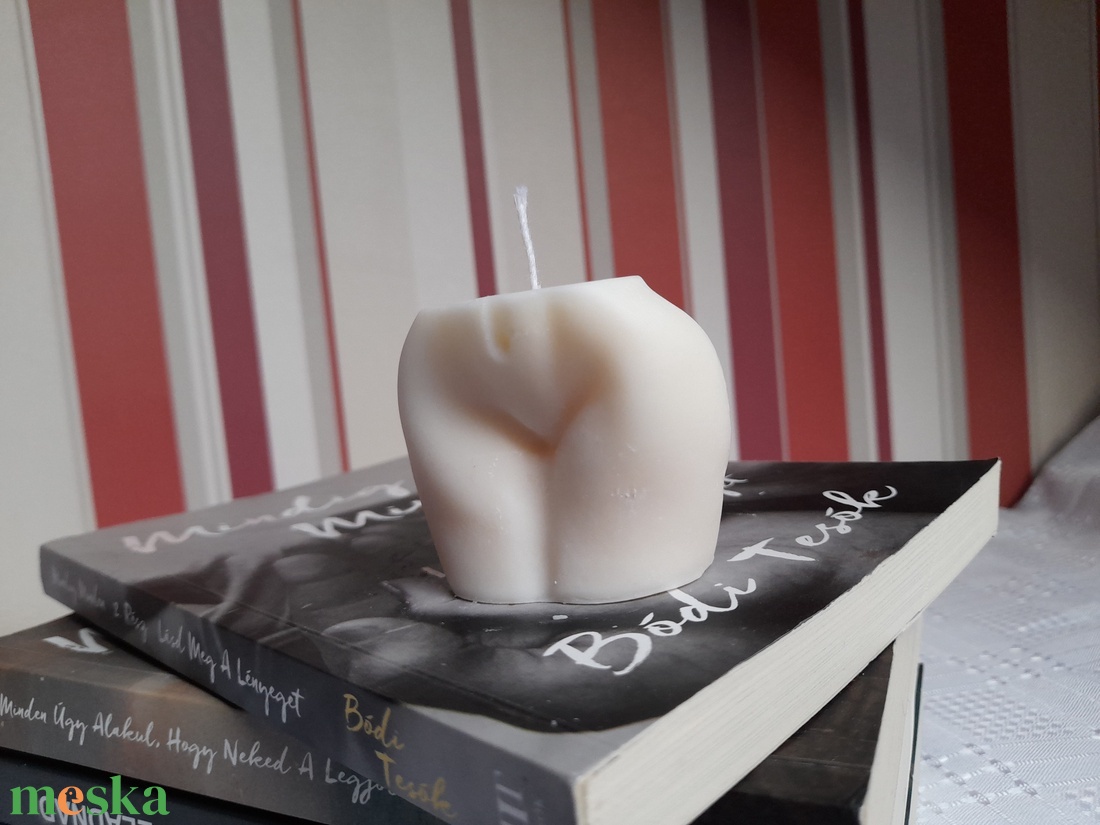 Női popsi gyertya  - otthon & életmód - gyertya, illat, aroma - gyertya - Meska.hu