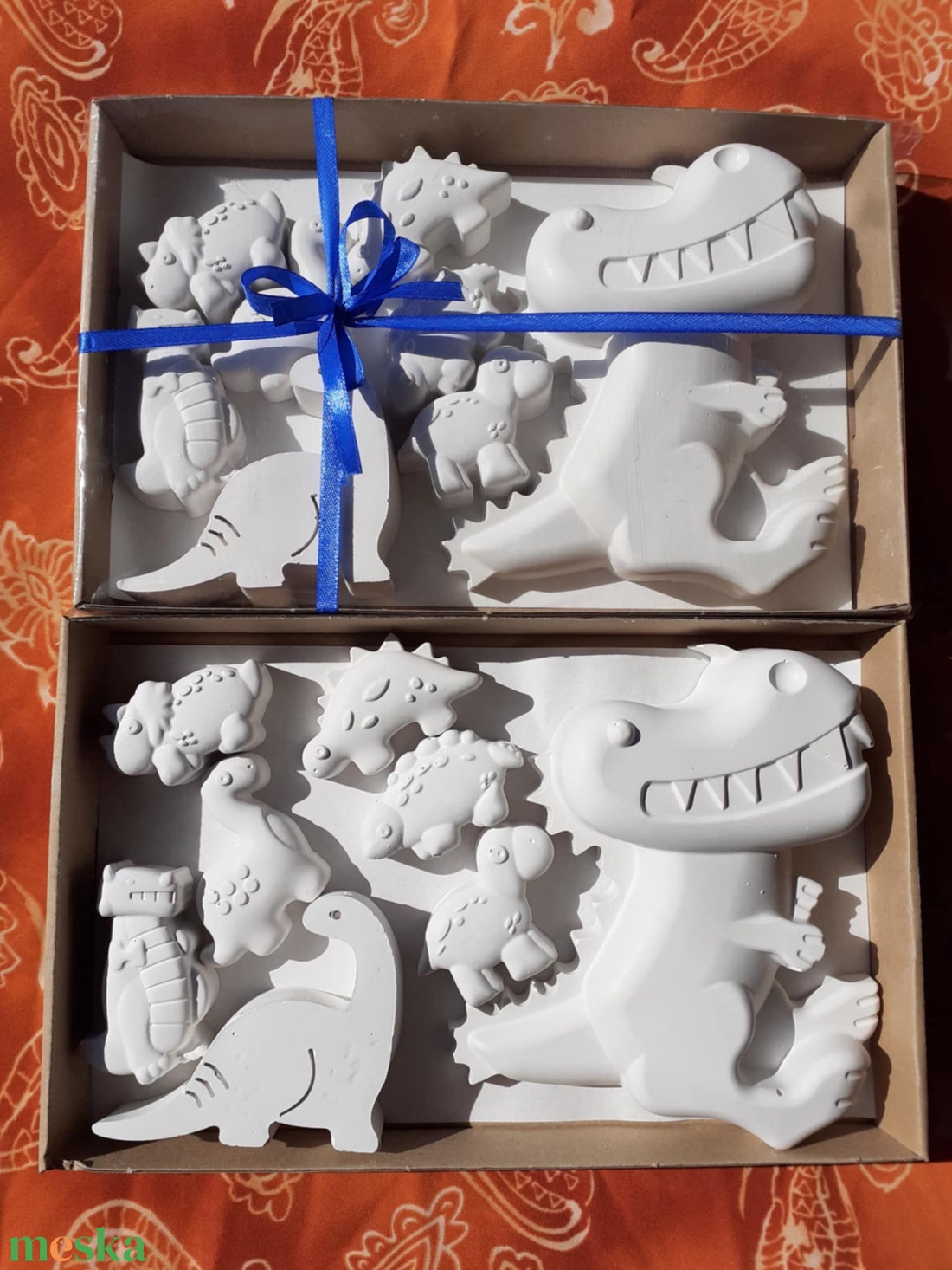 Nagy dínós szett - festhető gipsz csomag gyerekeknek - kellékek & szerszámok - vegyes alapanyag - gipsz - Meska.hu Nagy dínós szett - festhető gipsz csomag gyerekeknek - kellékek & szerszámok - vegyes alapanyag - gipsz - Meska.hu