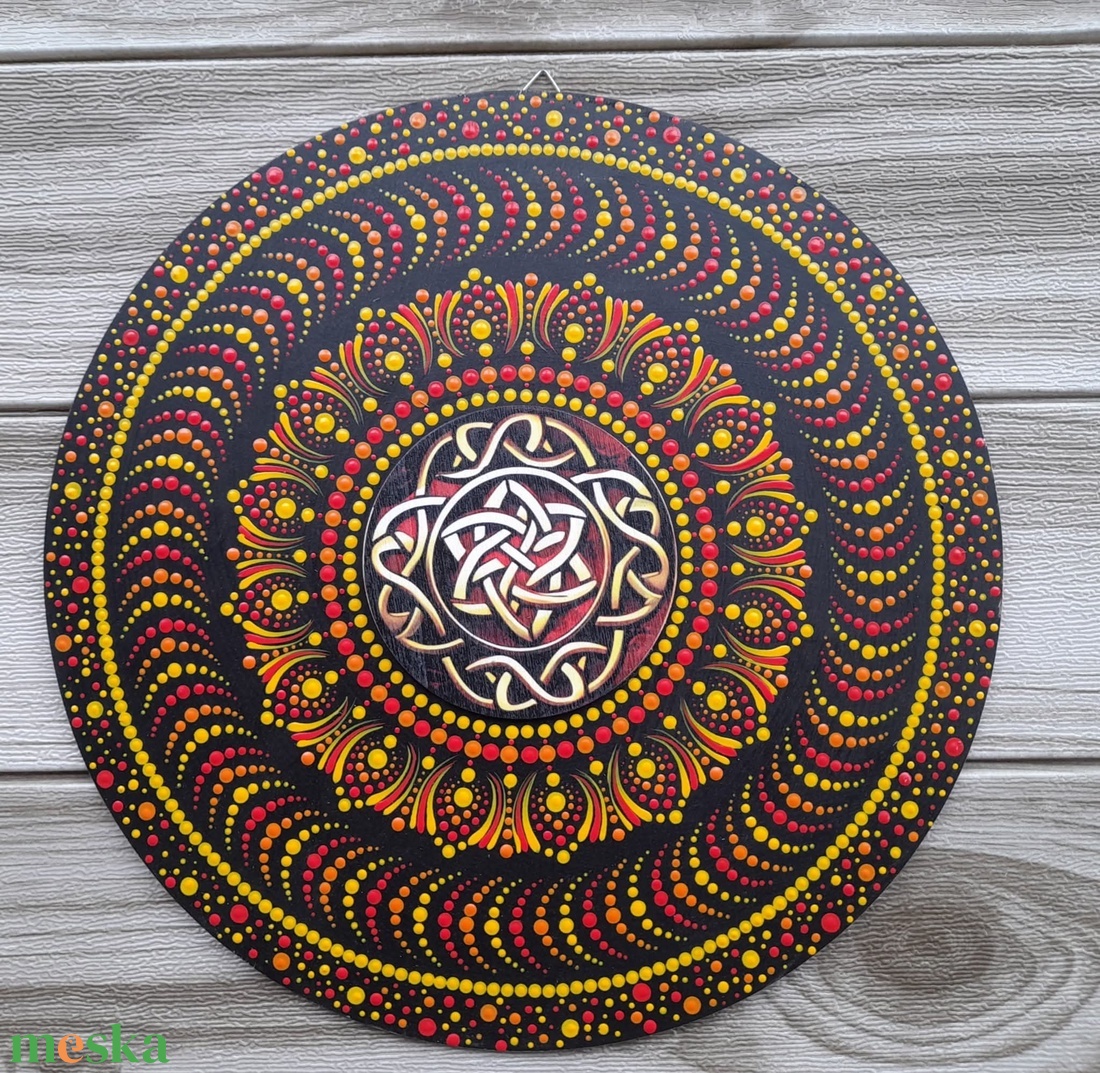 Mandala kelta motívummal - otthon & életmód - dekoráció - spiritualitás - mandala - Meska.hu Mandala kelta motívummal - otthon & életmód - dekoráció - spiritualitás - mandala - Meska.hu