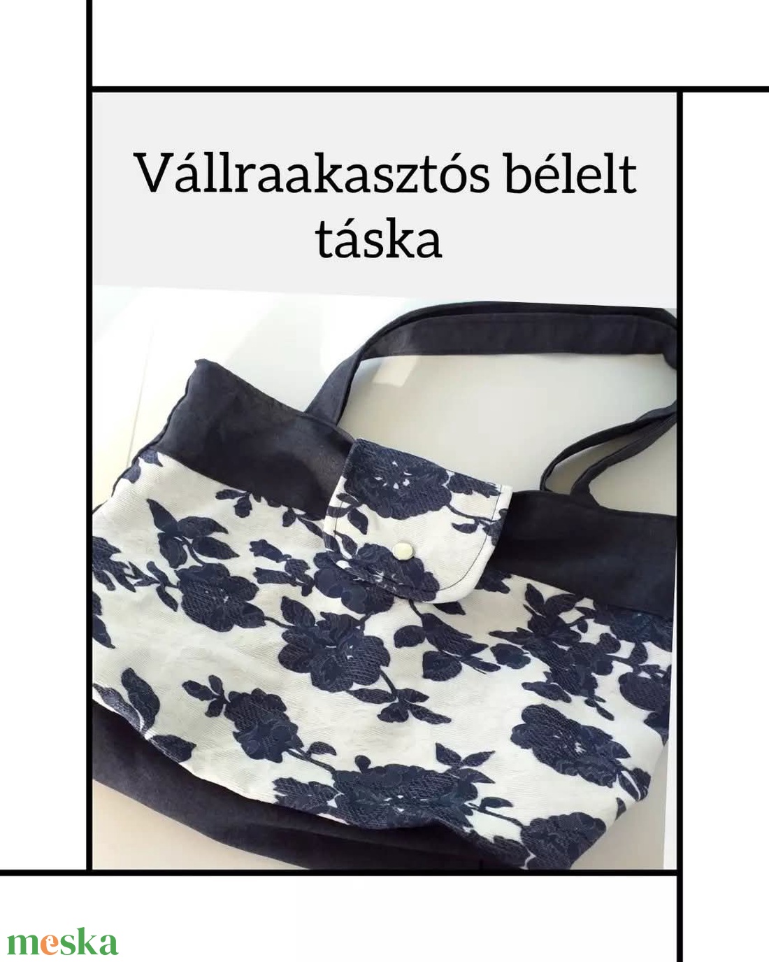 Kék és fehér színben vállraakasztós táska - táska & tok - kézitáska & válltáska - alkalmi táska - Meska.hu Kék és fehér színben vállraakasztós táska - táska & tok - kézitáska & válltáska - alkalmi táska - Meska.hu