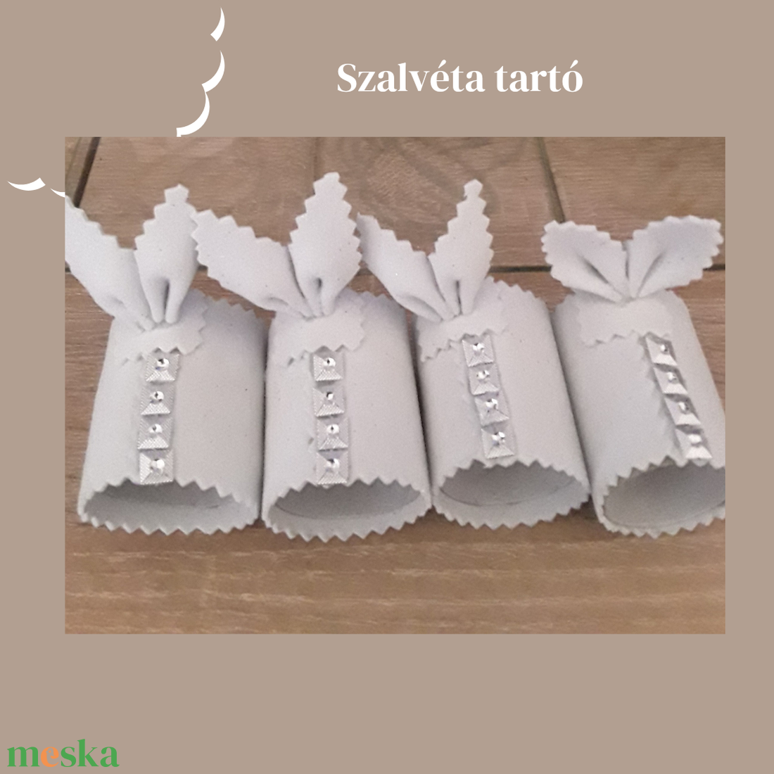 Szalvéta tartó ünnepekre, családon belül vagy baráti körben szülinapi ebédekhez - otthon & életmód - konyhafelszerelés, tálalás - italos kellékek - kulacsok - Meska.hu Szalvéta tartó ünnepekre, családon belül vagy baráti körben szülinapi ebédekhez - otthon & életmód - konyhafelszerelés, tálalás - italos kellékek - kulacsok - Meska.hu