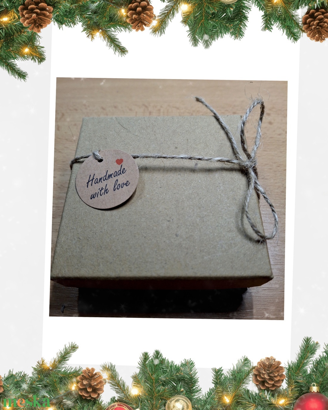 Angyalka medálos karácsonyi ajándék kulcstartó  - táska & tok - kulcstartó & táskadísz - kulcstartó - Meska.hu