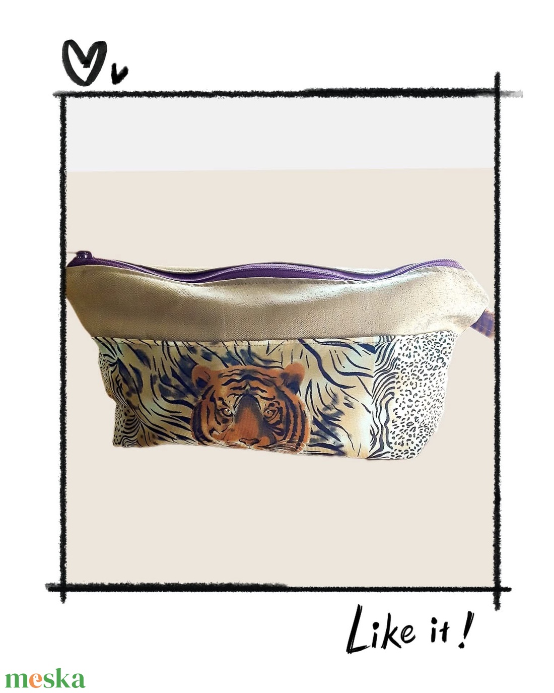 Nesszeszer, kozmetikai, egészségügyi táska,  saját ötleted alapján  - szépségápolás - intim higiénia - egészségügyi tartó - Meska.hu