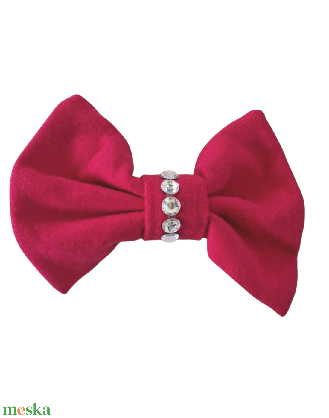 Két darabos masni kislányoknak, krokodil csipeszes - ruha & divat - hajdísz & hajcsat - hajgumi - Meska.hu