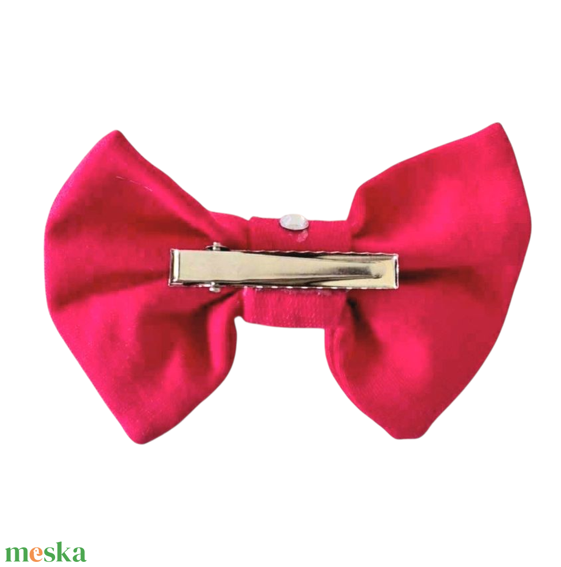 Két darabos masni kislányoknak, krokodil csipeszes - ruha & divat - hajdísz & hajcsat - hajgumi - Meska.hu