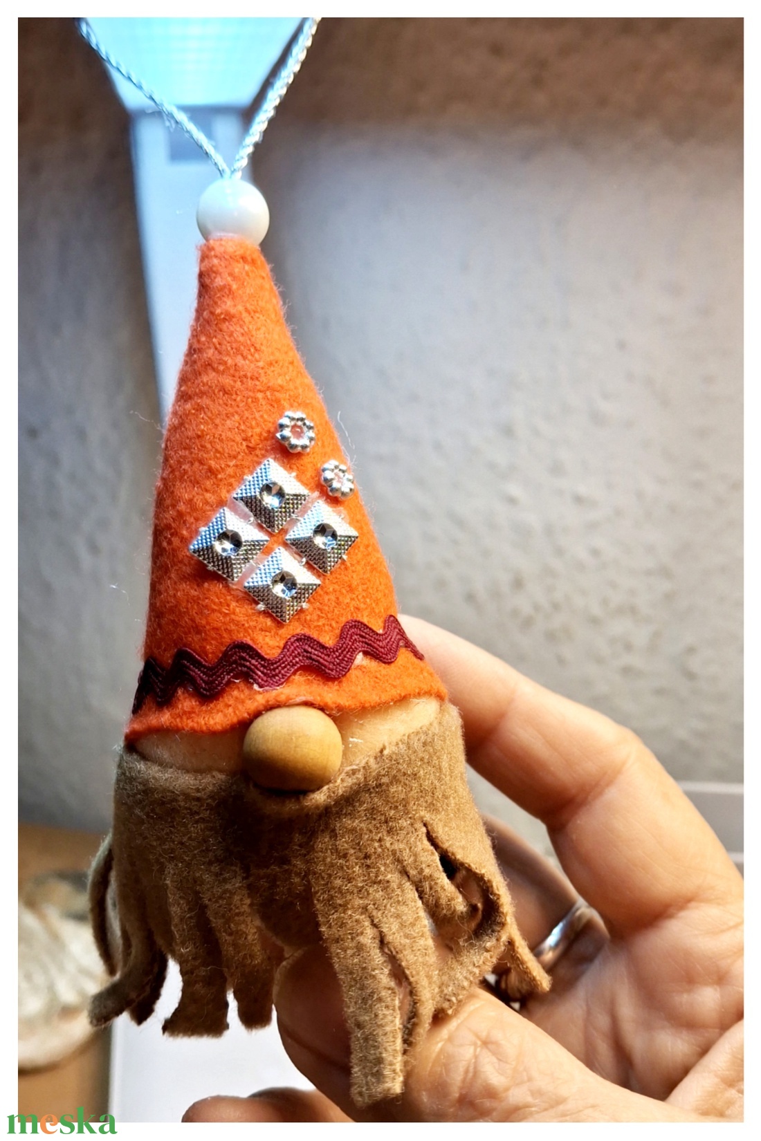 Nyolc kis manó karácsonya - karácsony - karácsonyi lakásdekoráció - karácsonyfadíszek - Meska.hu