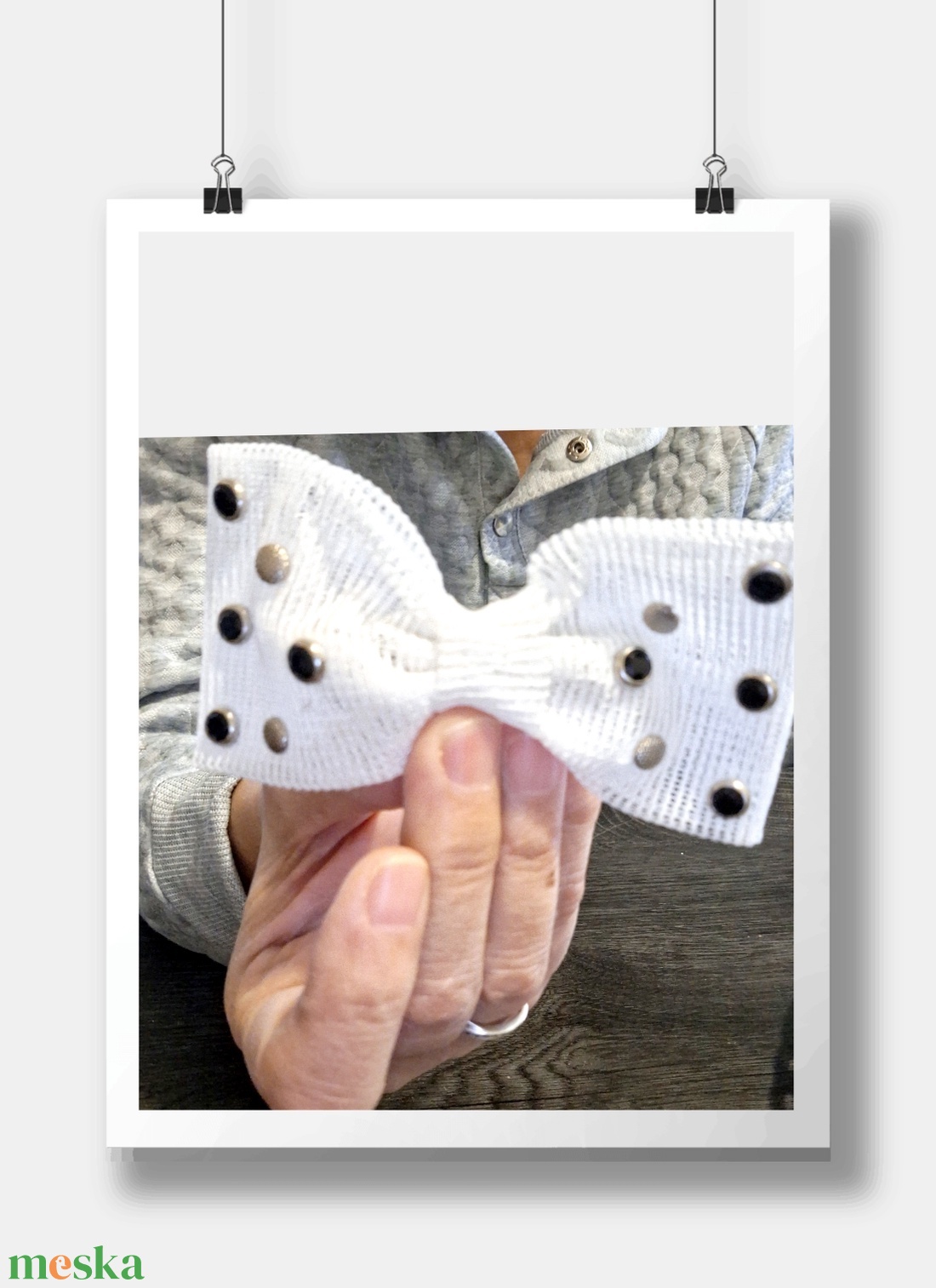 Hajmasnik krokodil csipeszes. - ruha & divat - hajdísz & hajcsat - hajdísz - Meska.hu