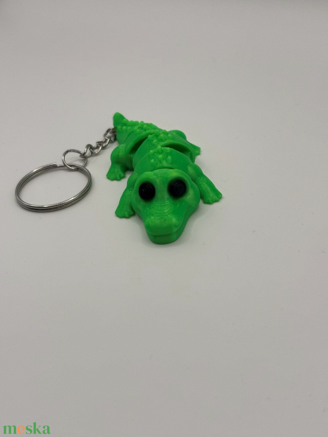 Krokodilos flexibilis kulcstartó - táska & tok - kulcstartó & táskadísz - kulcstartó - Meska.hu