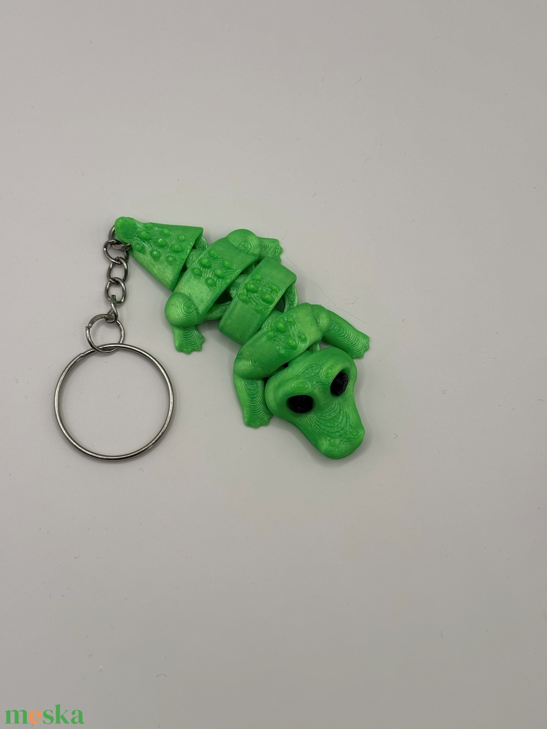 Krokodilos flexibilis kulcstartó - táska & tok - kulcstartó & táskadísz - kulcstartó - Meska.hu
