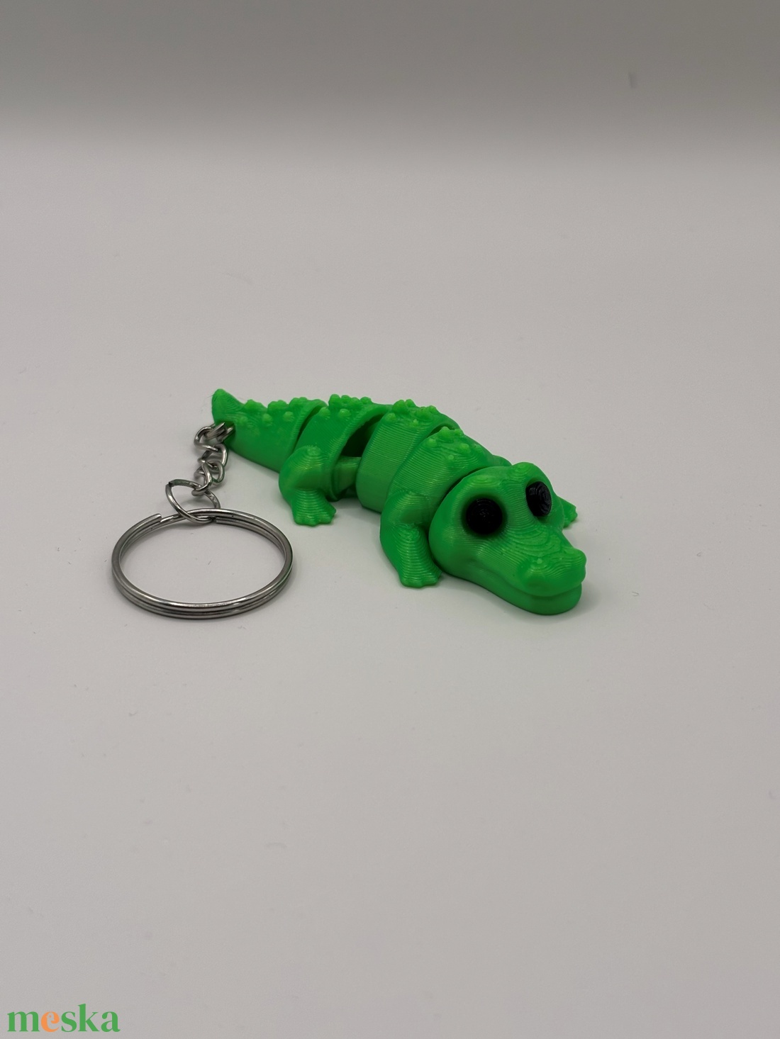 Krokodilos flexibilis kulcstartó - táska & tok - kulcstartó & táskadísz - kulcstartó - Meska.hu