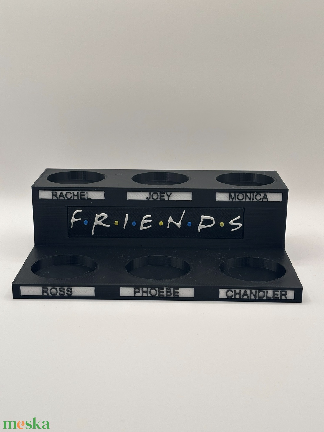 Friends ihlette McDonald's figura tartó - esküvő - dekoráció - helyszíni dekor - Meska.hu