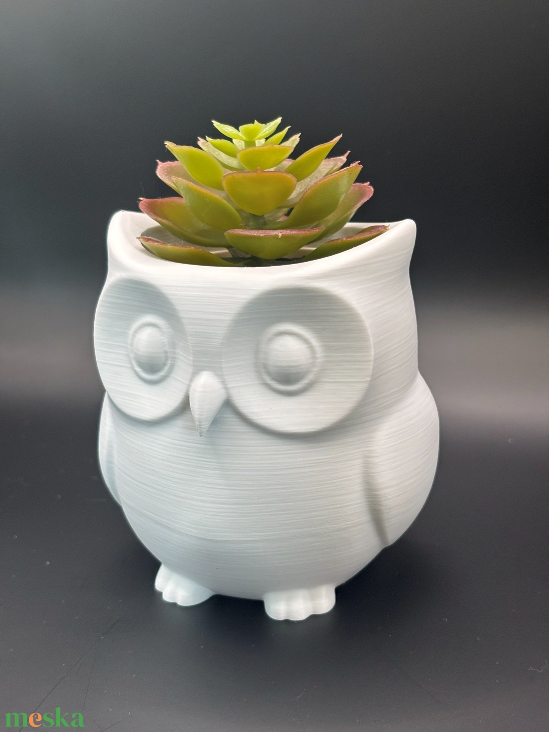 Bagoly kaspó - esküvő - dekoráció - asztaldísz - Meska.hu