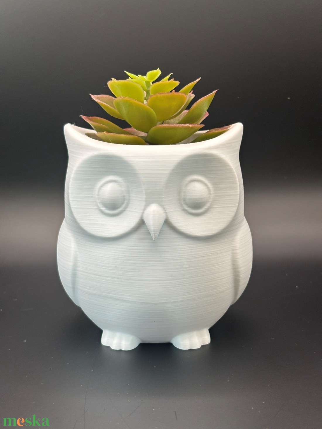 Bagoly kaspó - esküvő - dekoráció - asztaldísz - Meska.hu