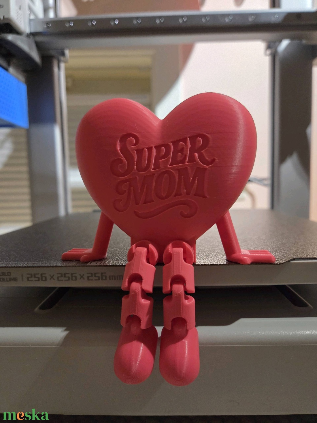 �Super Mom szív dekor - esküvő - dekoráció - asztaldísz - Meska.hu