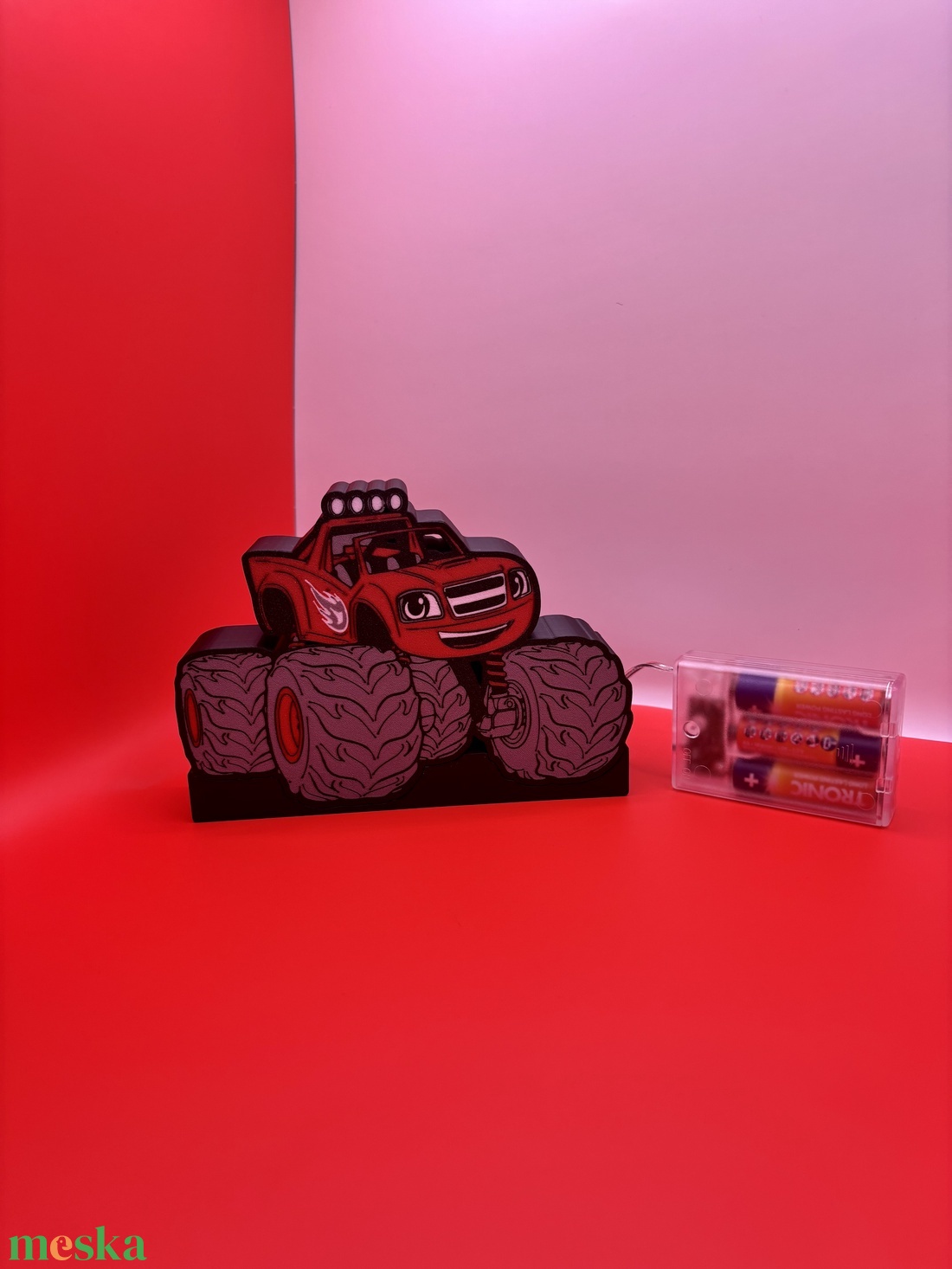 Monster truck hangulatlámpa Blaze - otthon & életmód - lámpa - asztali lámpa - Meska.hu