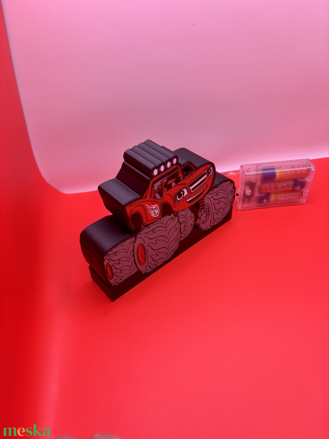 Monster truck hangulatlámpa Blaze - otthon & életmód - lámpa - asztali lámpa - Meska.hu