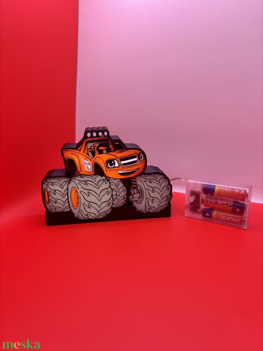 Monster truck hangulatlámpa Blaze - otthon & életmód - lámpa - asztali lámpa - Meska.hu