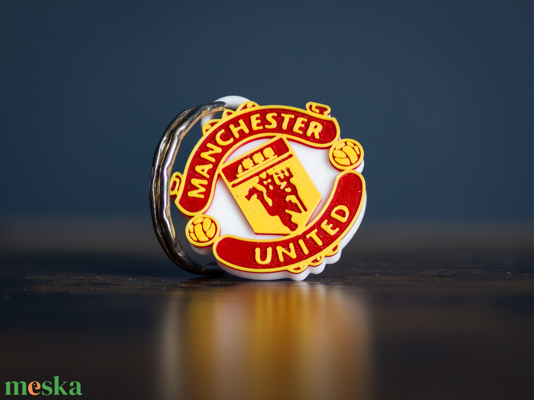 Manchester kulcstartó � 3D nyomtatott - táska & tok - kulcstartó & táskadísz - kulcstartó - Meska.hu