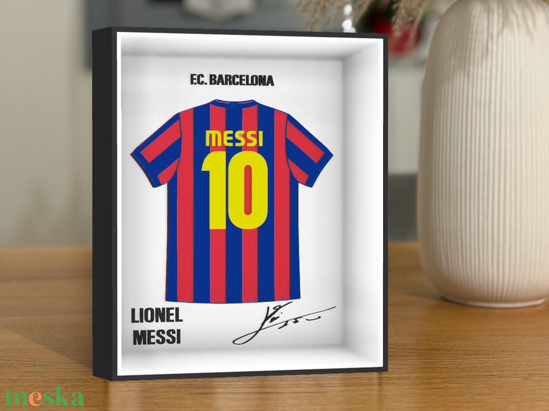Lionel Messi egyedi dekor - otthon & életmód - dekoráció - dísztárgy - Meska.hu