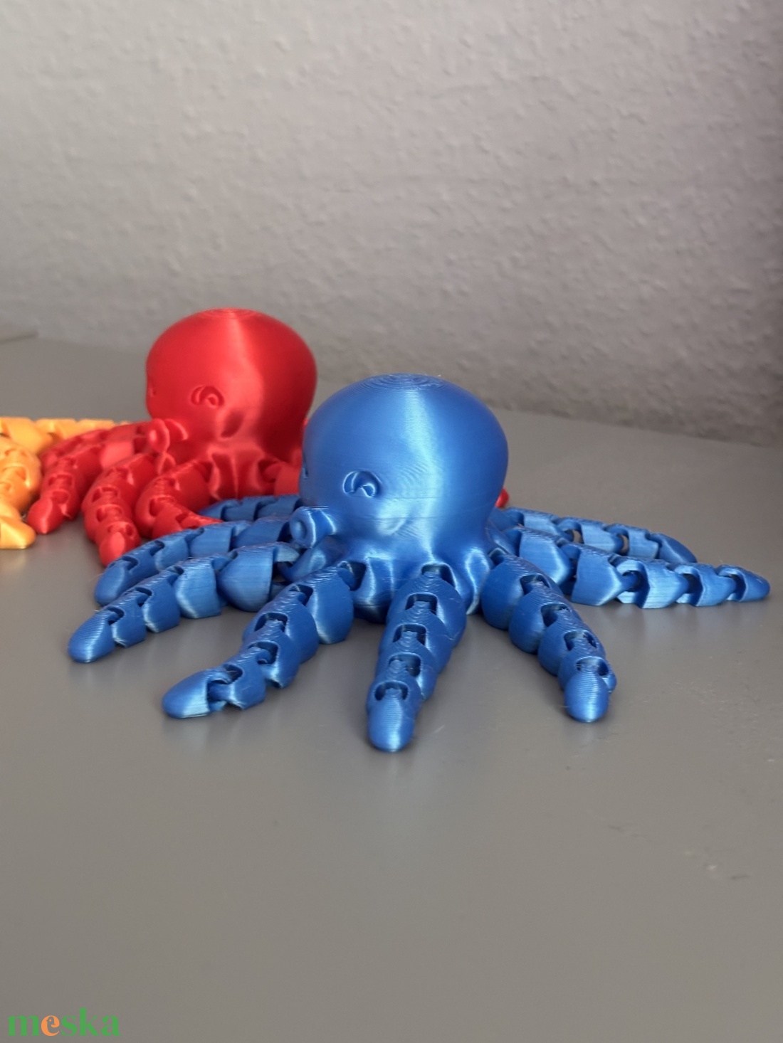 3D nyomtatott hajlítható polip - otthon & életmód - dekoráció - dísztárgy - Meska.hu